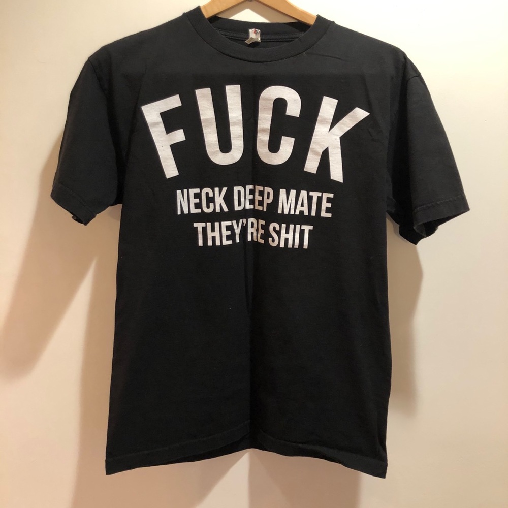 Neck deep Terry Barlow records tee size M